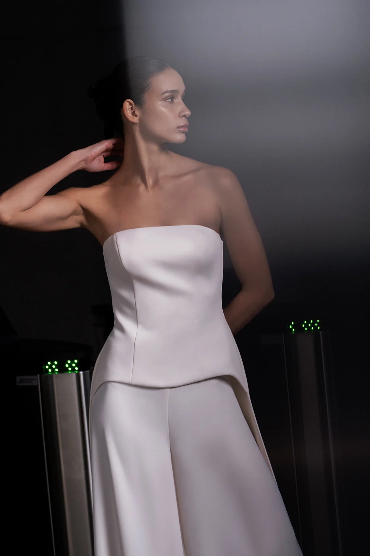 Straplez Kuyruk Detaylı Abiye Takım 2224