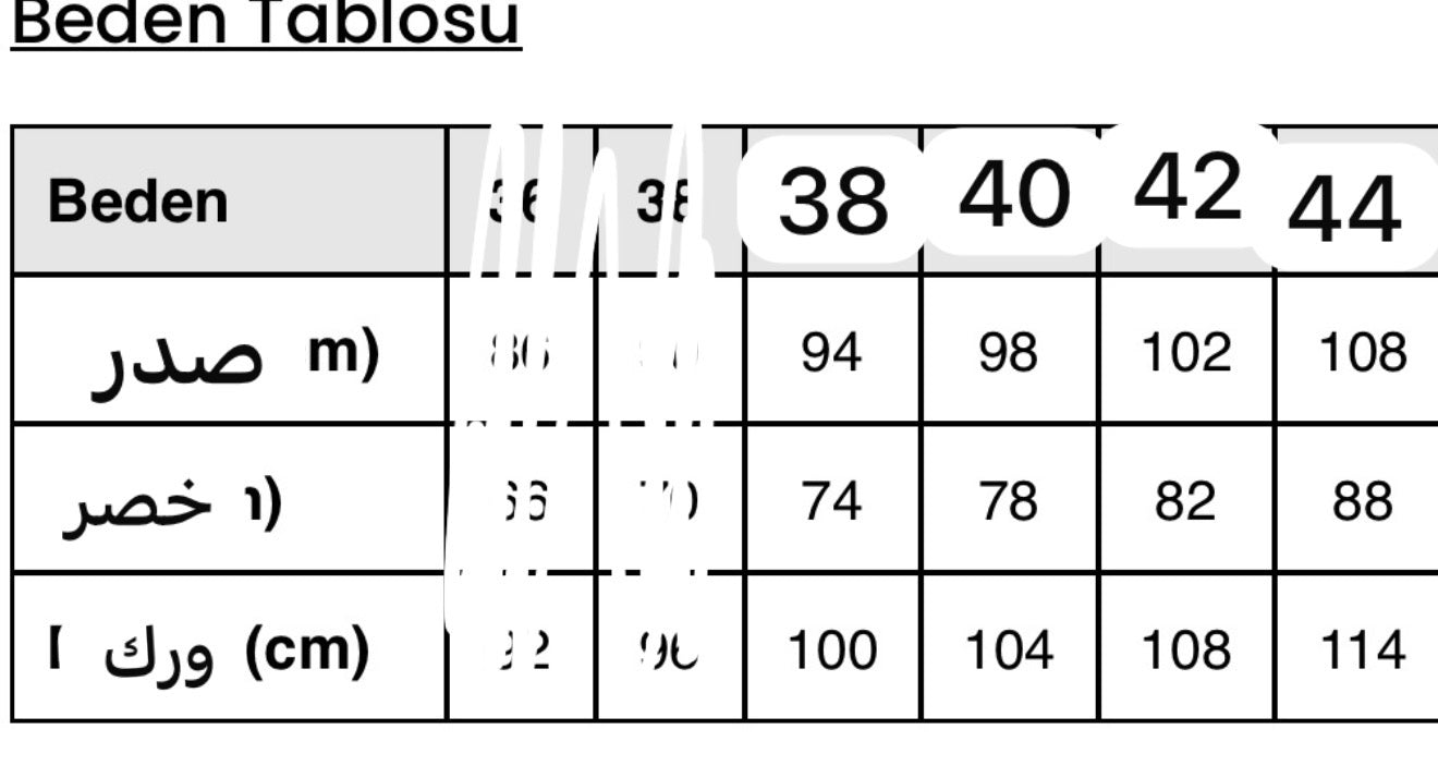 Büstiyeri çapraz örgü deri biyeli krep etekli ikili abiye takım 2285