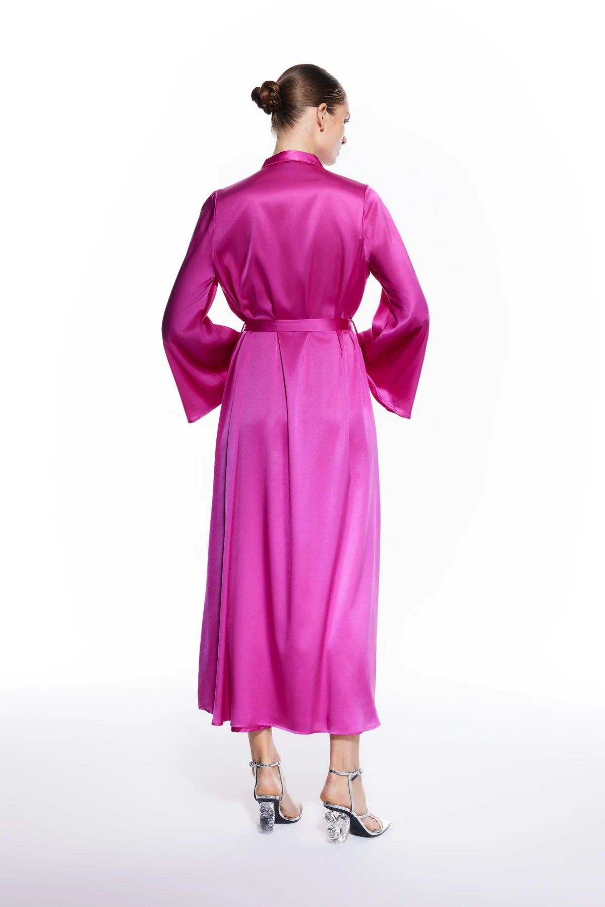 silk dressing gown