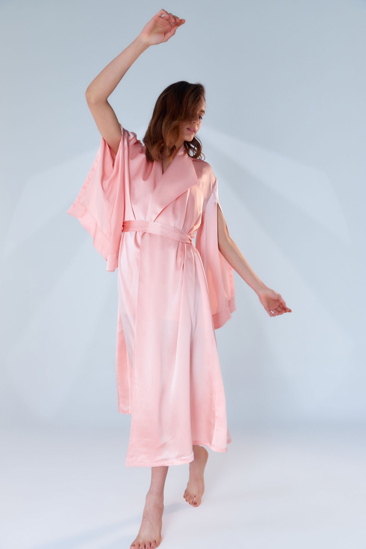 Pure Silk Pajama Pink