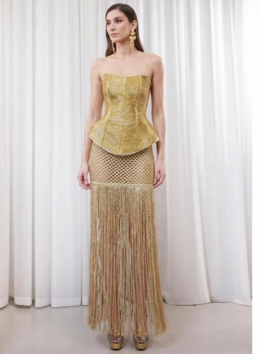 Golden Fringe Couture 24