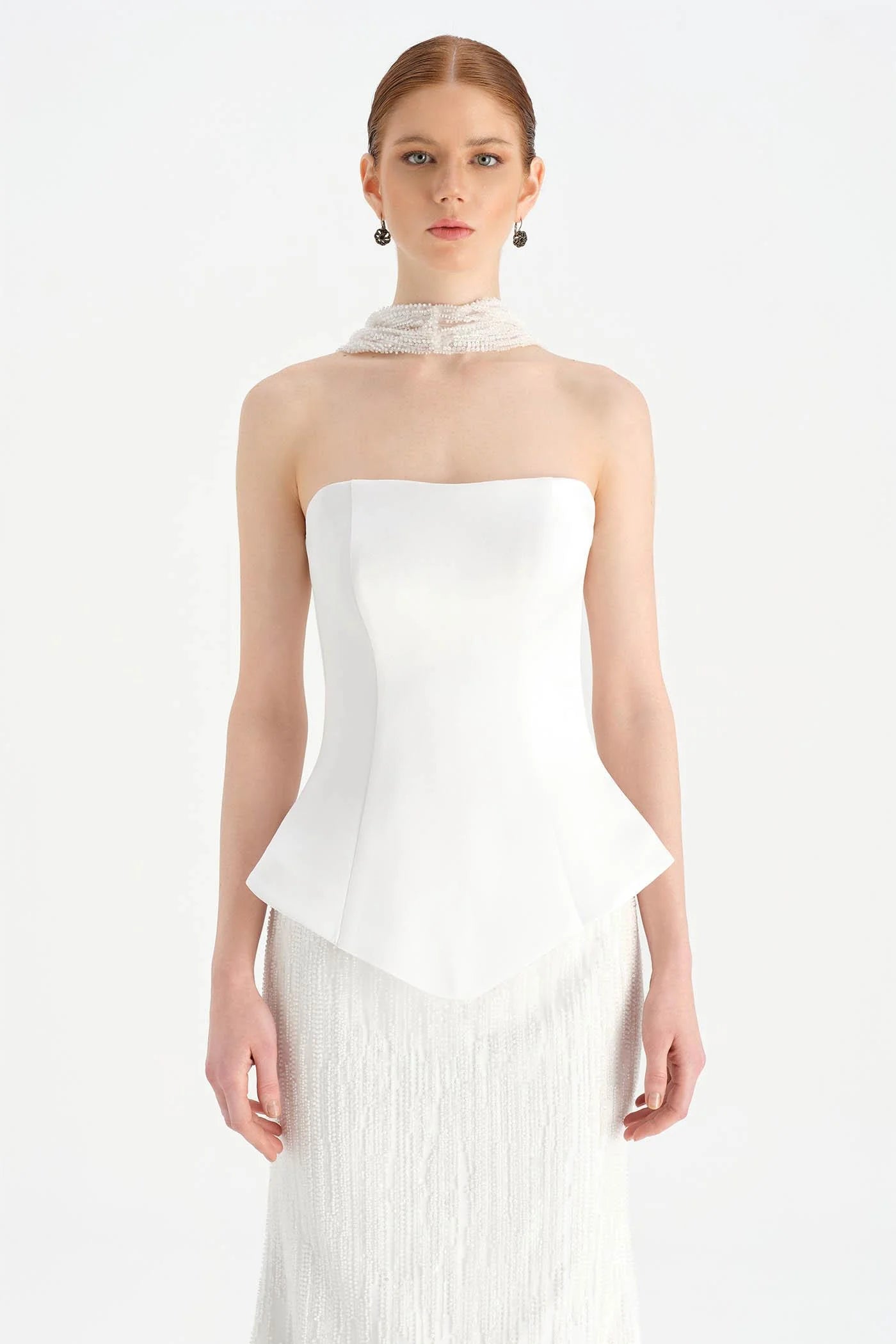 SATEN BÜSTİYERLİ TAŞLI ABİYE TAKIM - 26067C