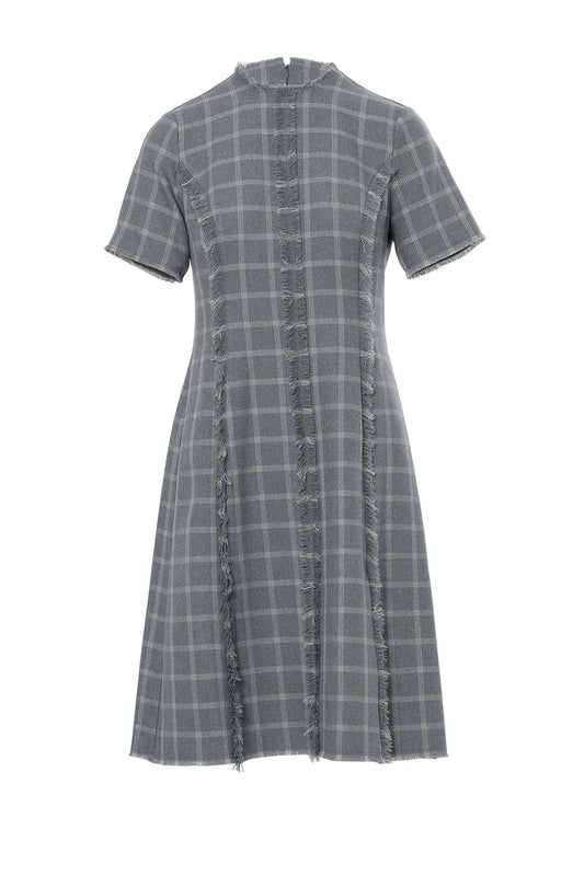 Arkası Fermuarlı Elbise