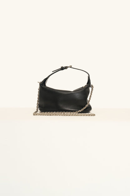7506 – Slouchy Handbag with Chain Strap