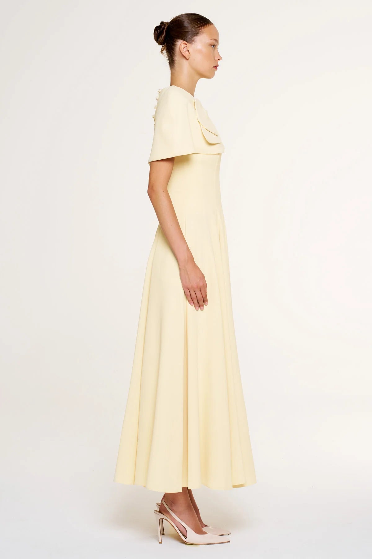 Luxurious Crepe Dress 1187