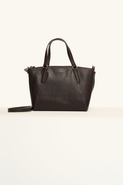 7511 – Textured Top-Handle Tote Bag