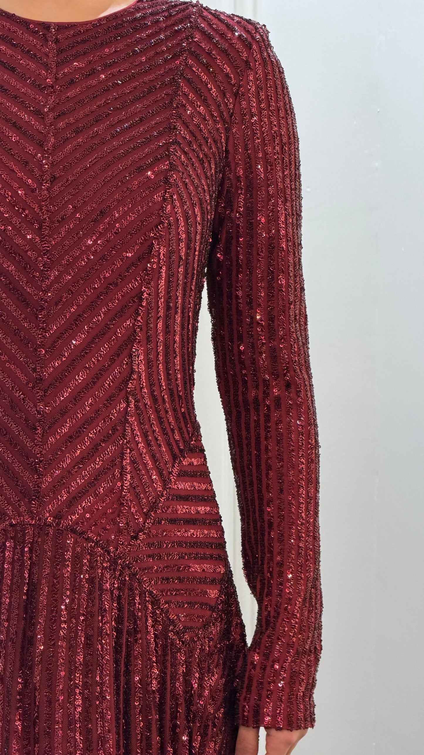 (Kopya) فستان  ترتر و شك فخم 9202