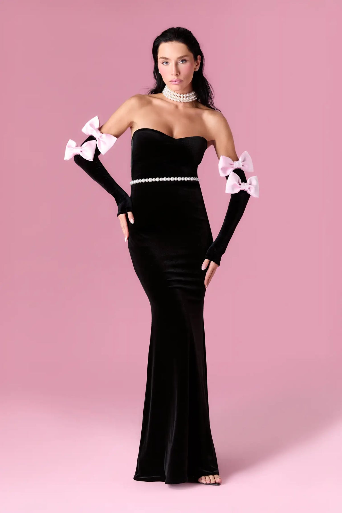 Velvet Grace Dress