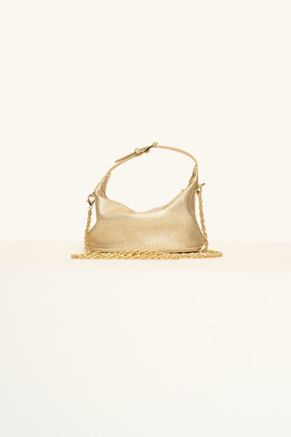 7506 – Slouchy Handbag with Chain Strap