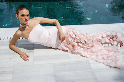 Three-Dimensional Elegance Dress Evening Gown