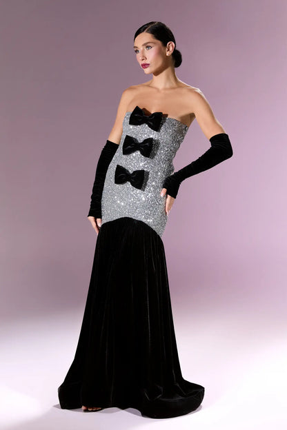 Gilded Ribbon Gown