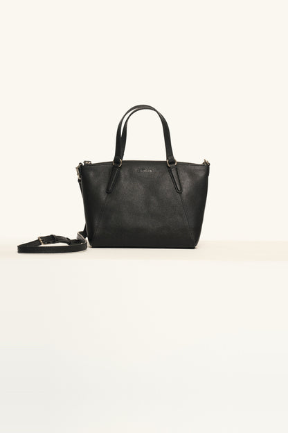 7511 – Textured Top-Handle Tote Bag
