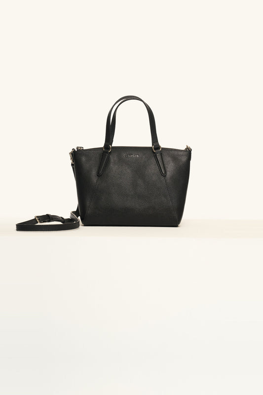 7511 – Textured Top-Handle Tote Bag