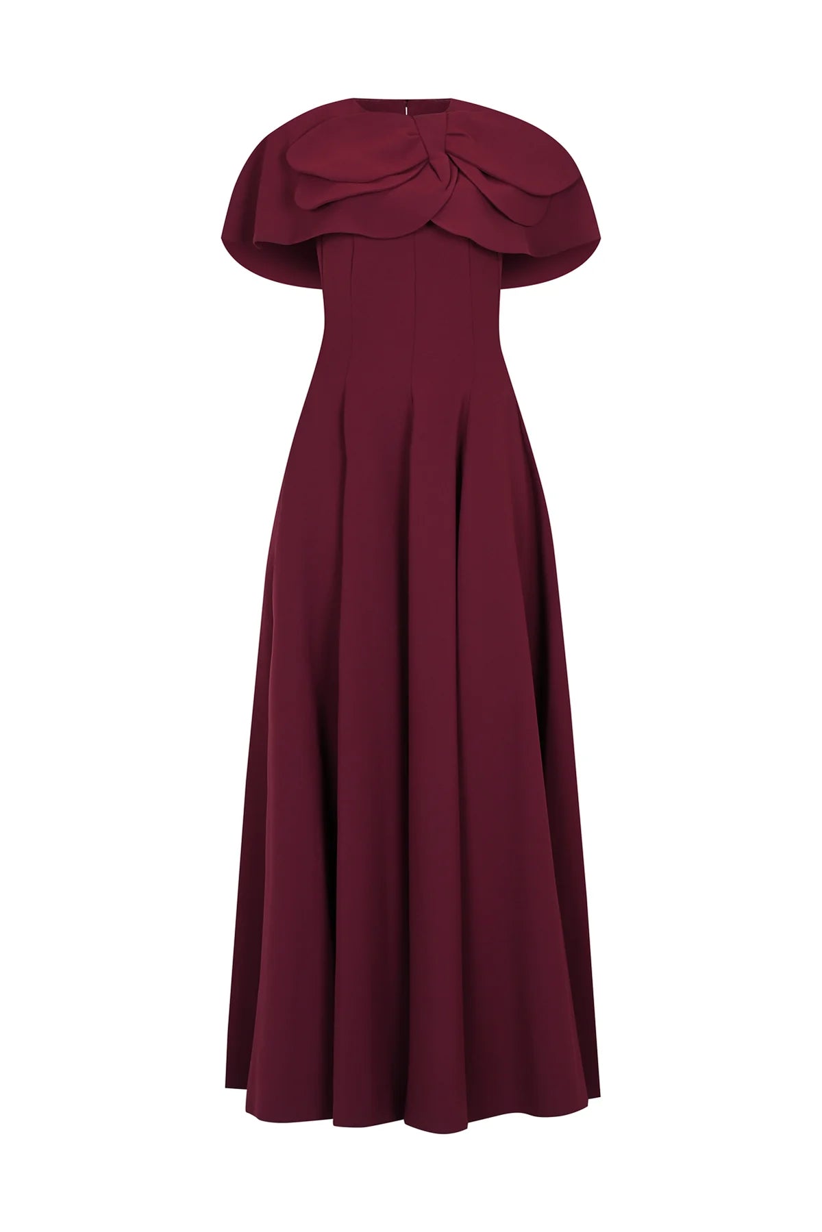 Luxurious Crepe Dress 1187