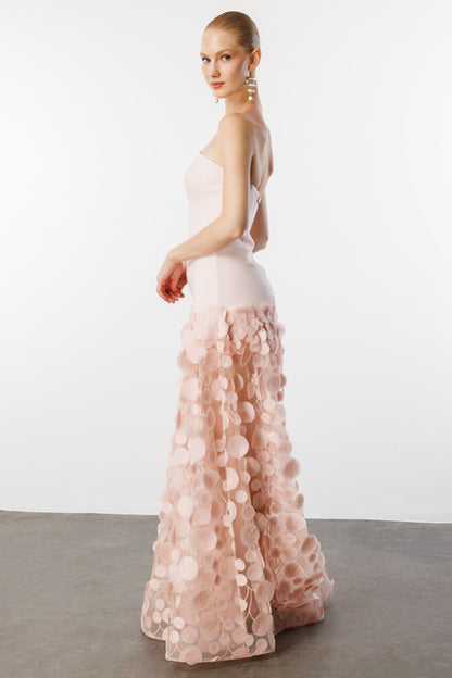 Three-Dimensional Elegance Dress Evening Gown