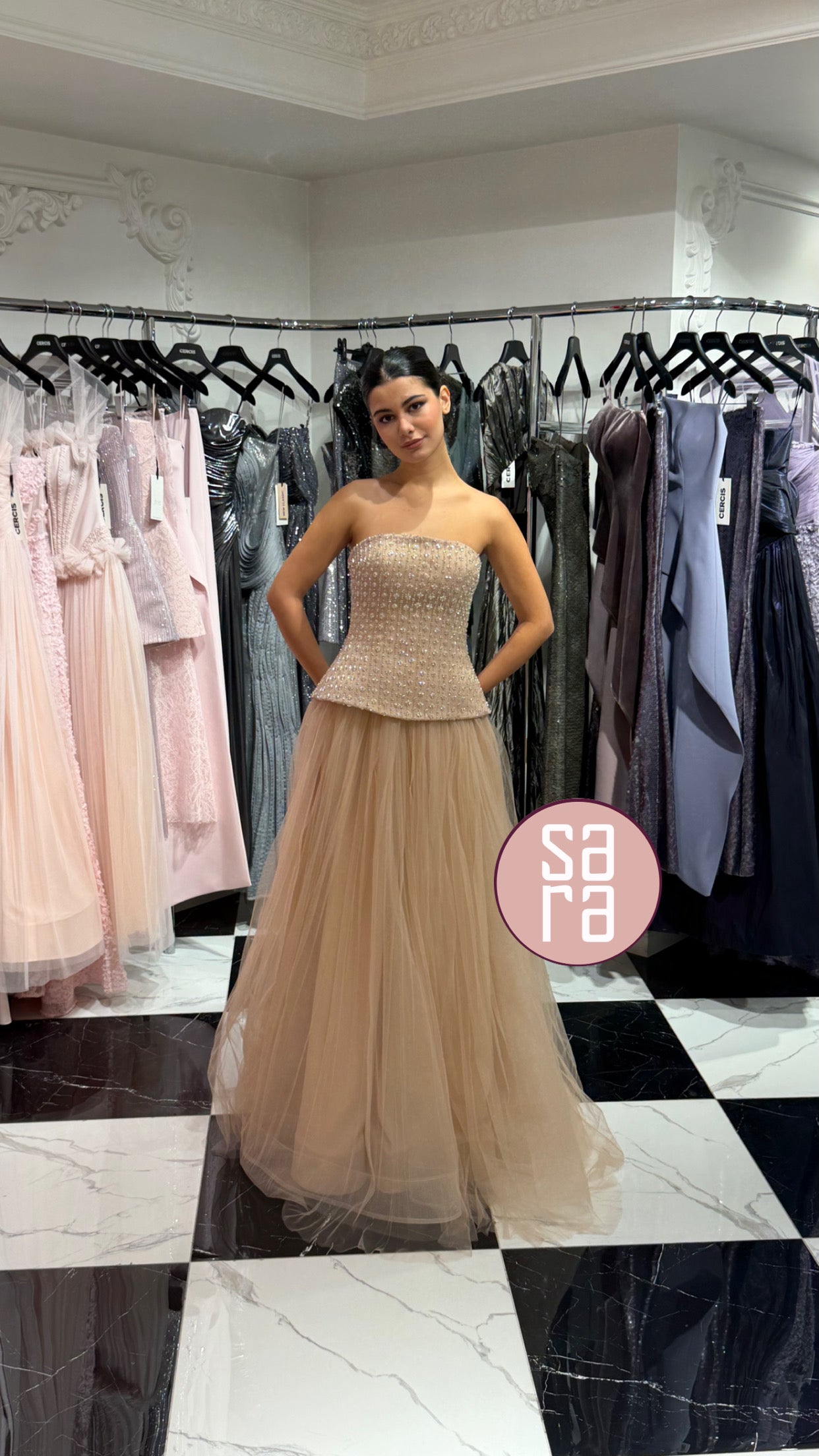 فستان ساره 1369