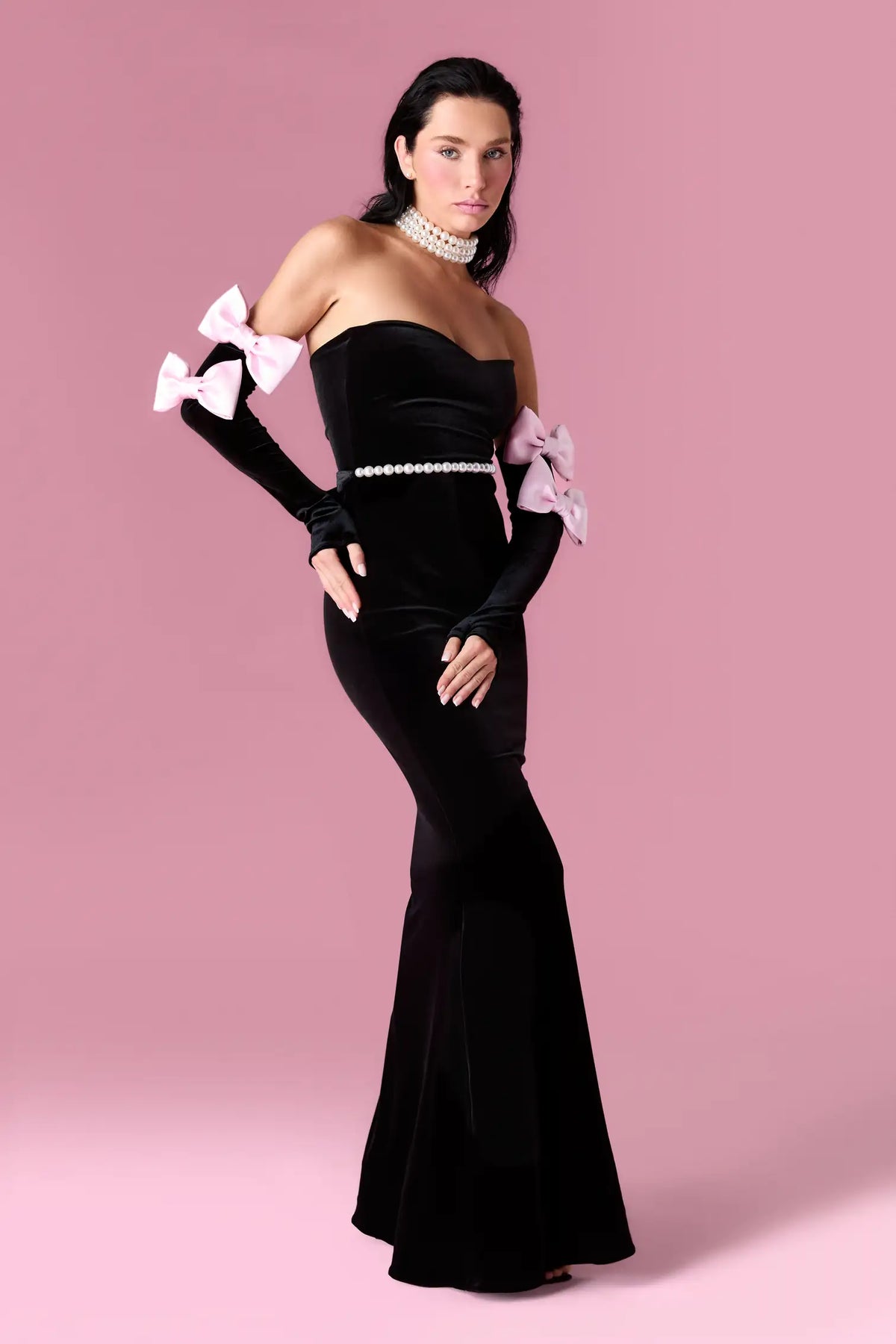 Velvet Grace Dress