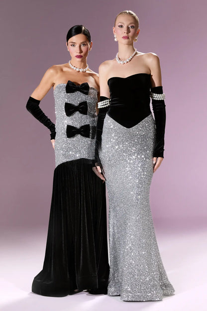 Gilded Ribbon Gown