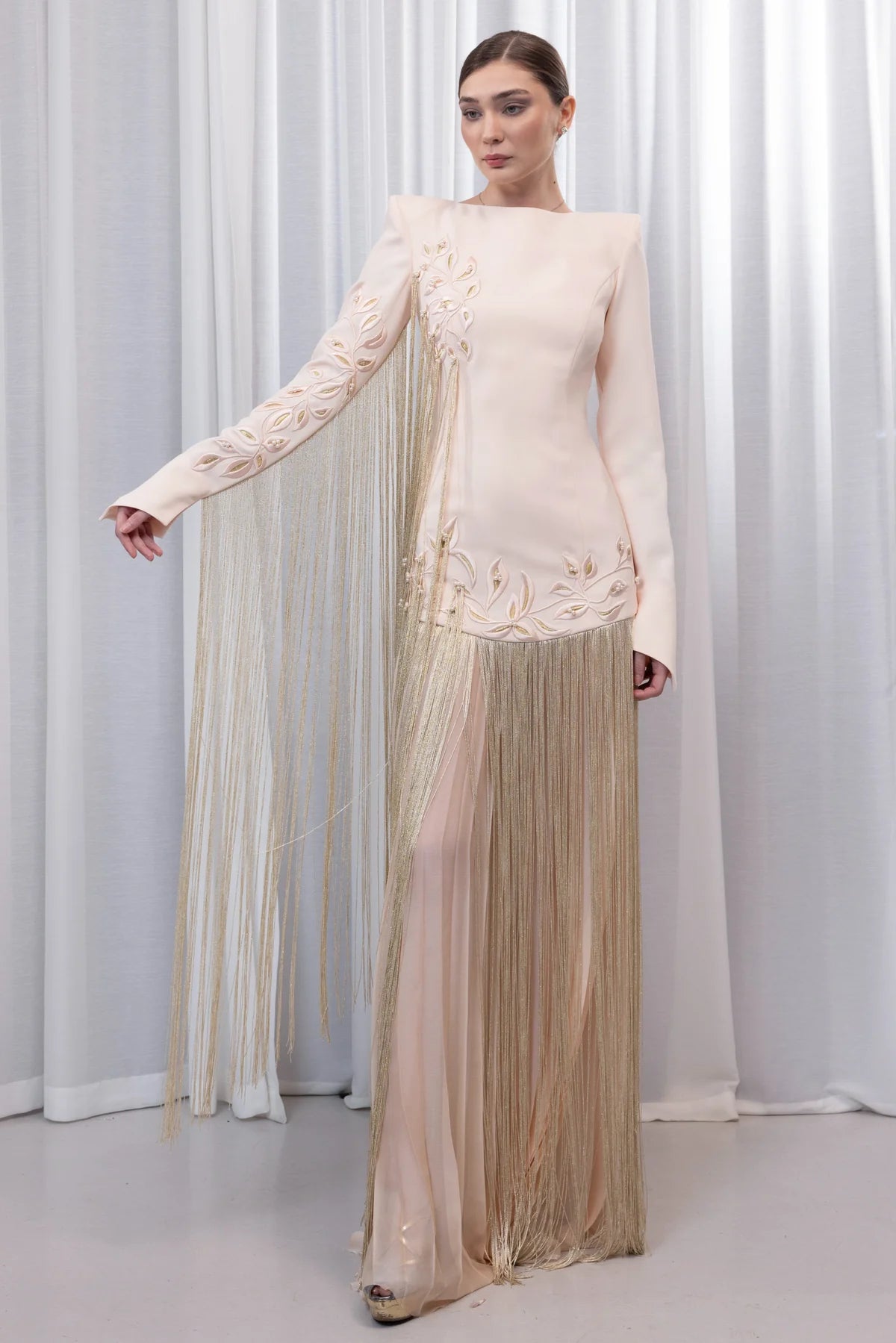 Blanche Maxi Elbise 12
