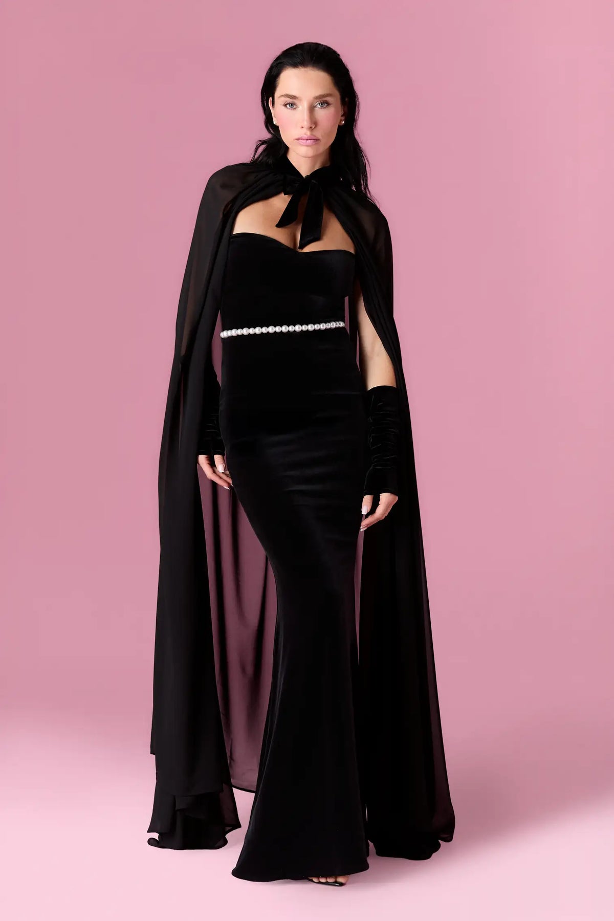Valentina Cape Gown