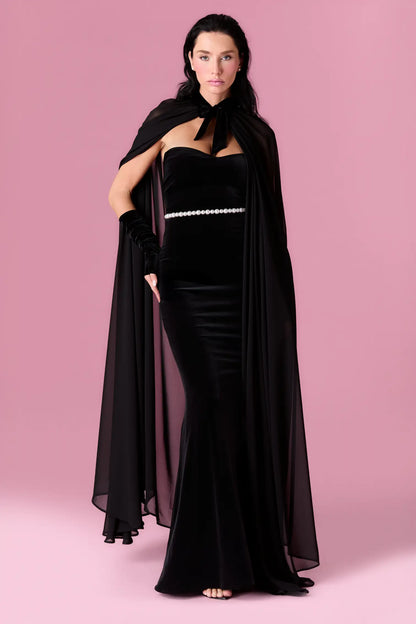 Valentina Cape Gown