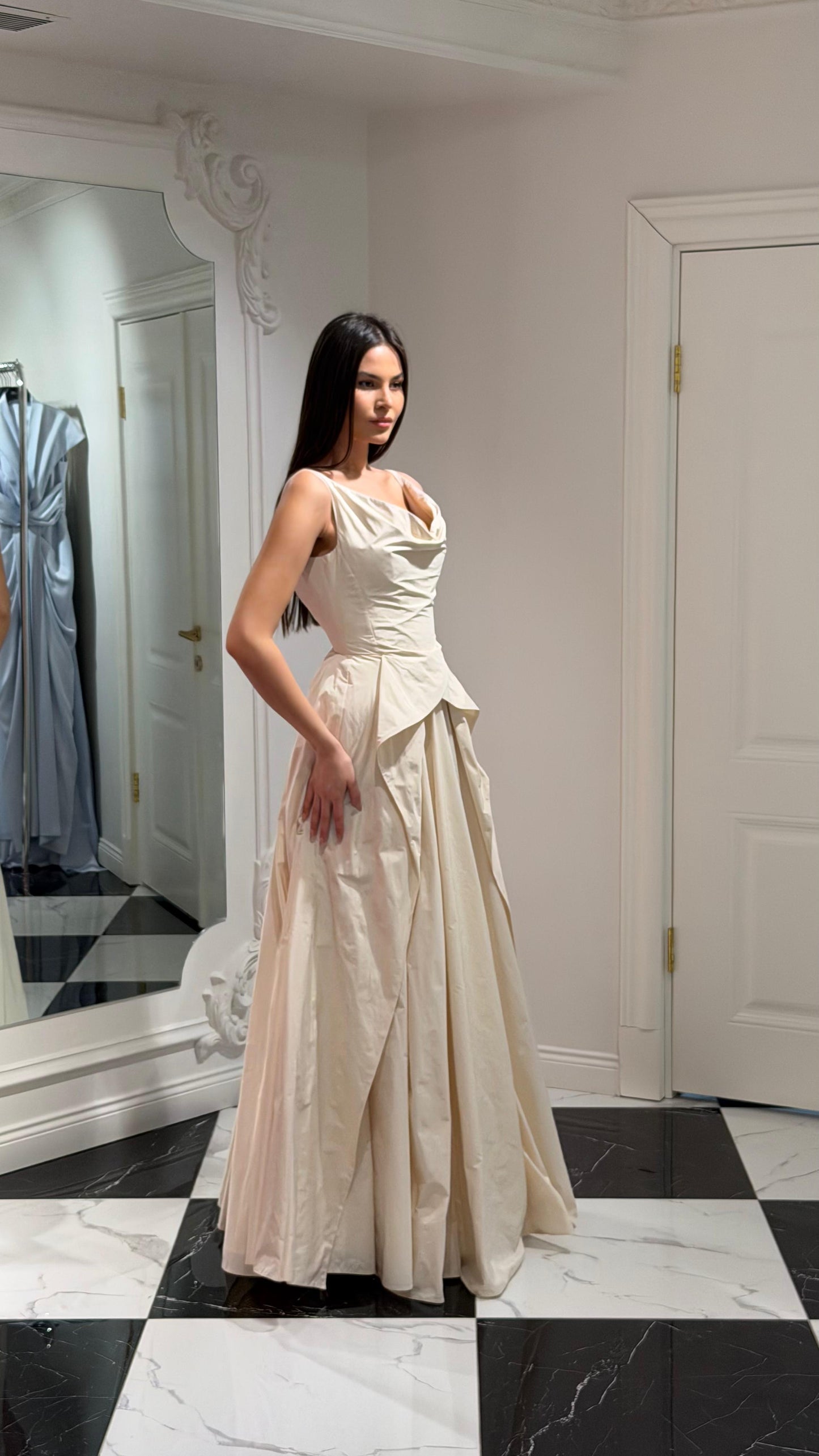 فستان تفته راقي 2605