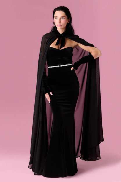 Valentina Cape Gown