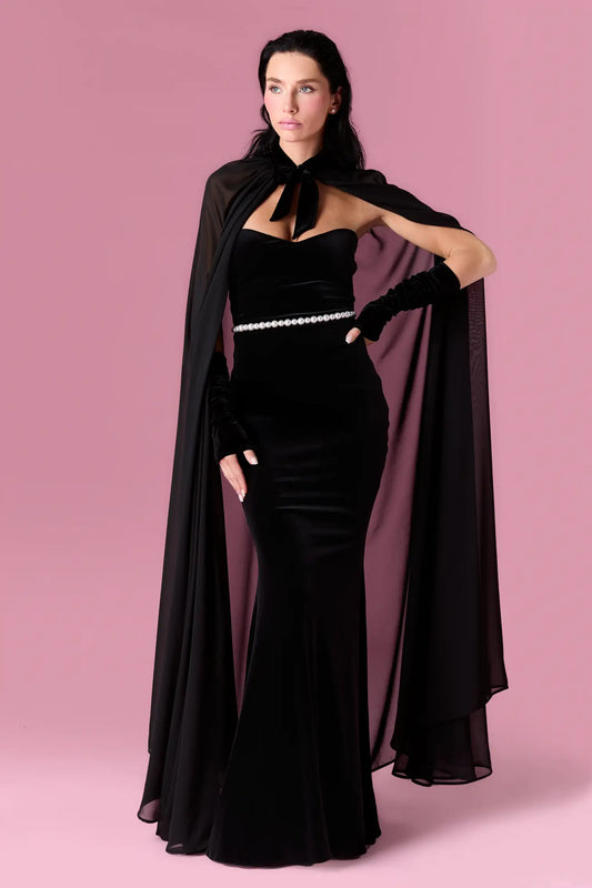Valentina Cape Gown