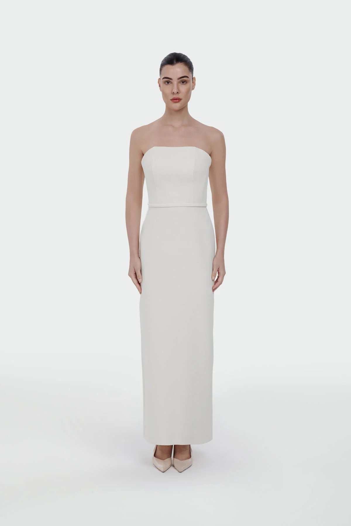 Elegant Evening Dress with Cape – Luxury Formal Dress 1390