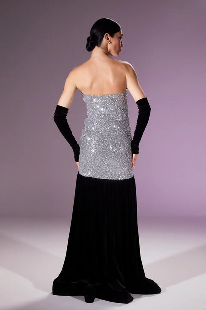 Gilded Ribbon Gown