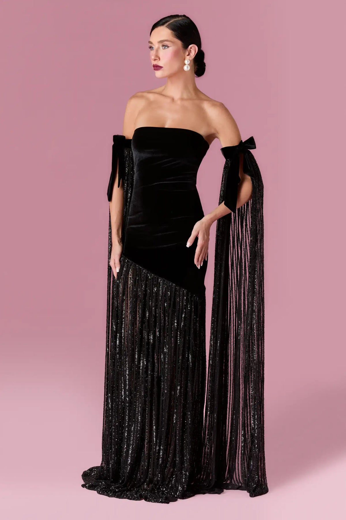 Graceful Swan Gown