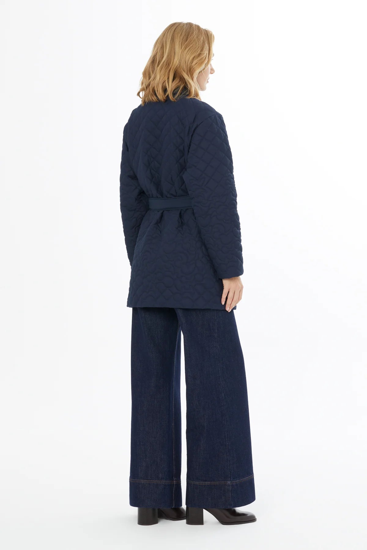 Gömlek Yaka Cepli Fermuar Kapamalı Mont