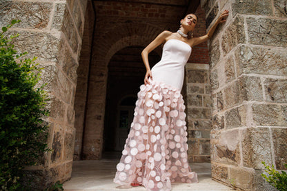 Three-Dimensional Elegance Dress Evening Gown