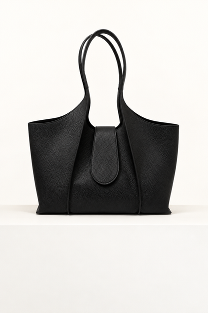 7507 – Textured Panel Tote Bag