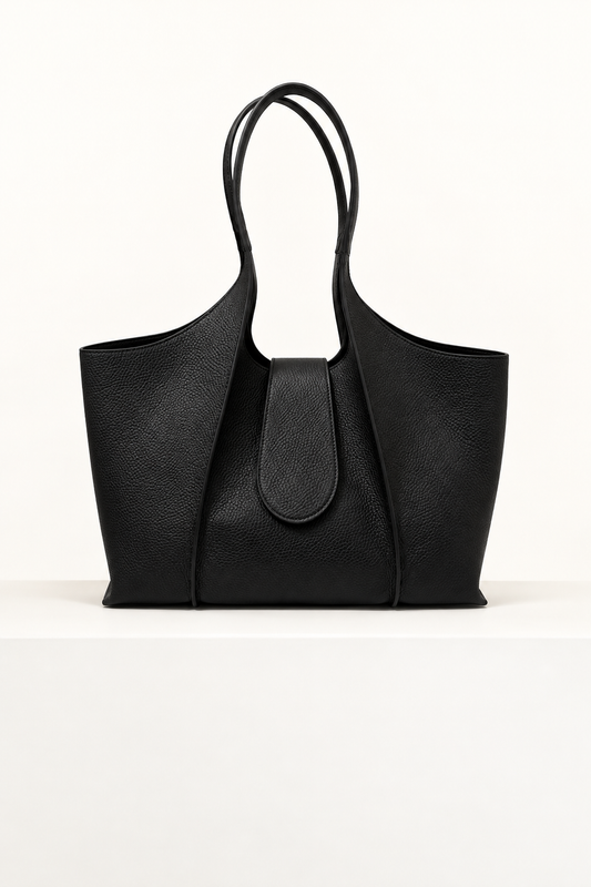 7507 – Textured Panel Tote Bag