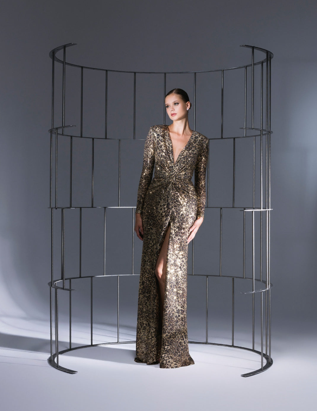 فستان نمري مقاس 40 و 46