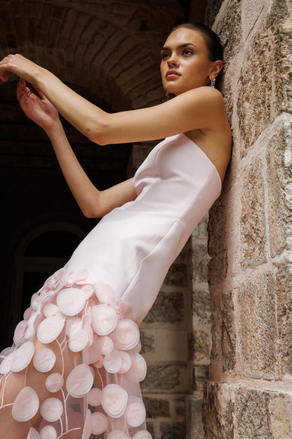 Three-Dimensional Elegance Dress Evening Gown