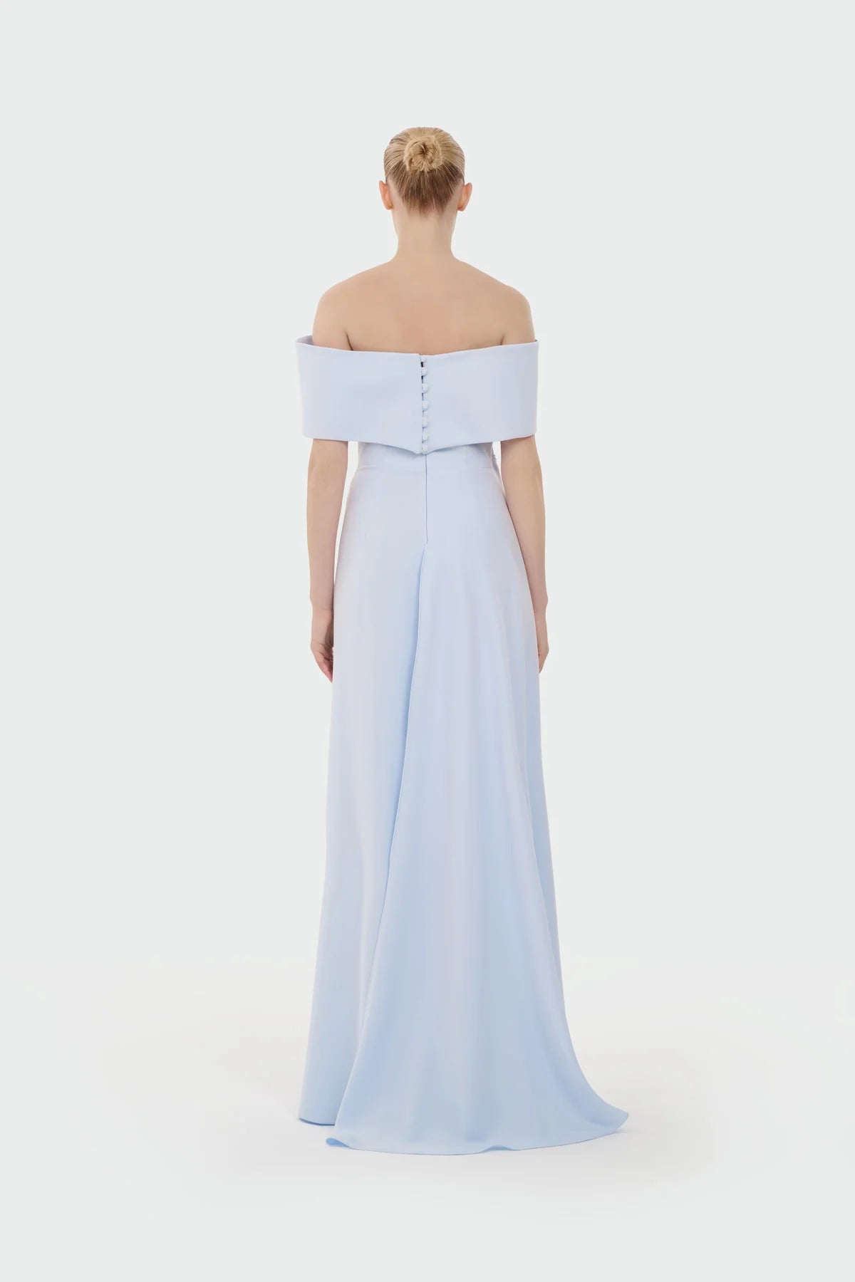 Elegant Off-Shoulder Floral Evening Jumpsuit 5300