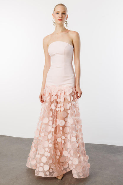 Three-Dimensional Elegance Dress Evening Gown