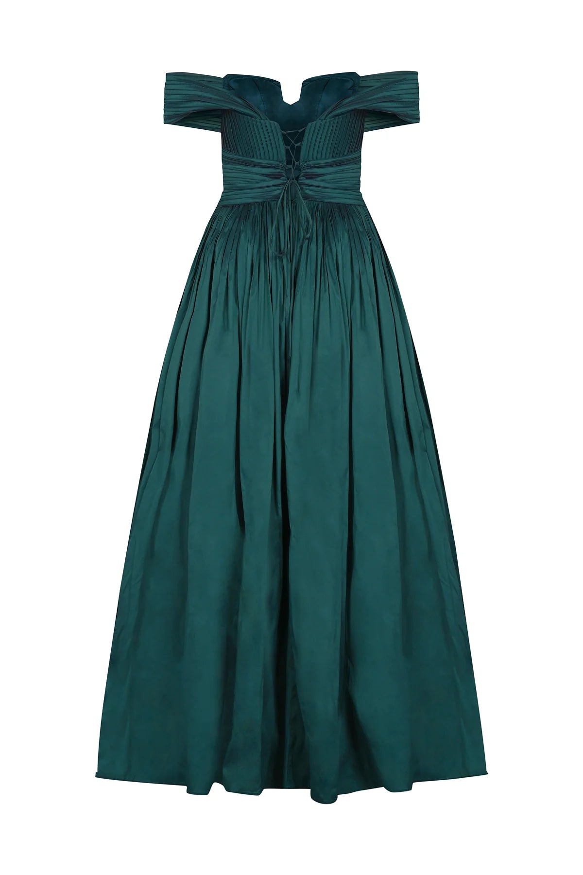 GÖĞÜS DEKOLTELİ OMZU AÇIK STRAPLEZ UZUN ABİYE ELBİSE 2240