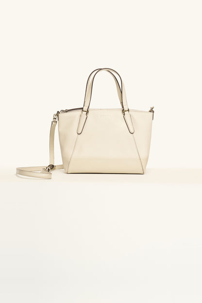 7511 – Textured Top-Handle Tote Bag