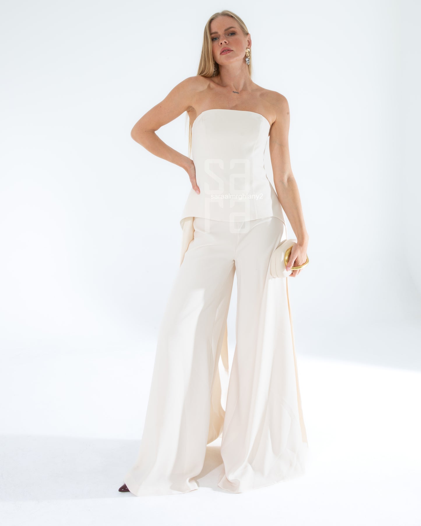 Straplez Kuyruk Detaylı Abiye Takım 2224