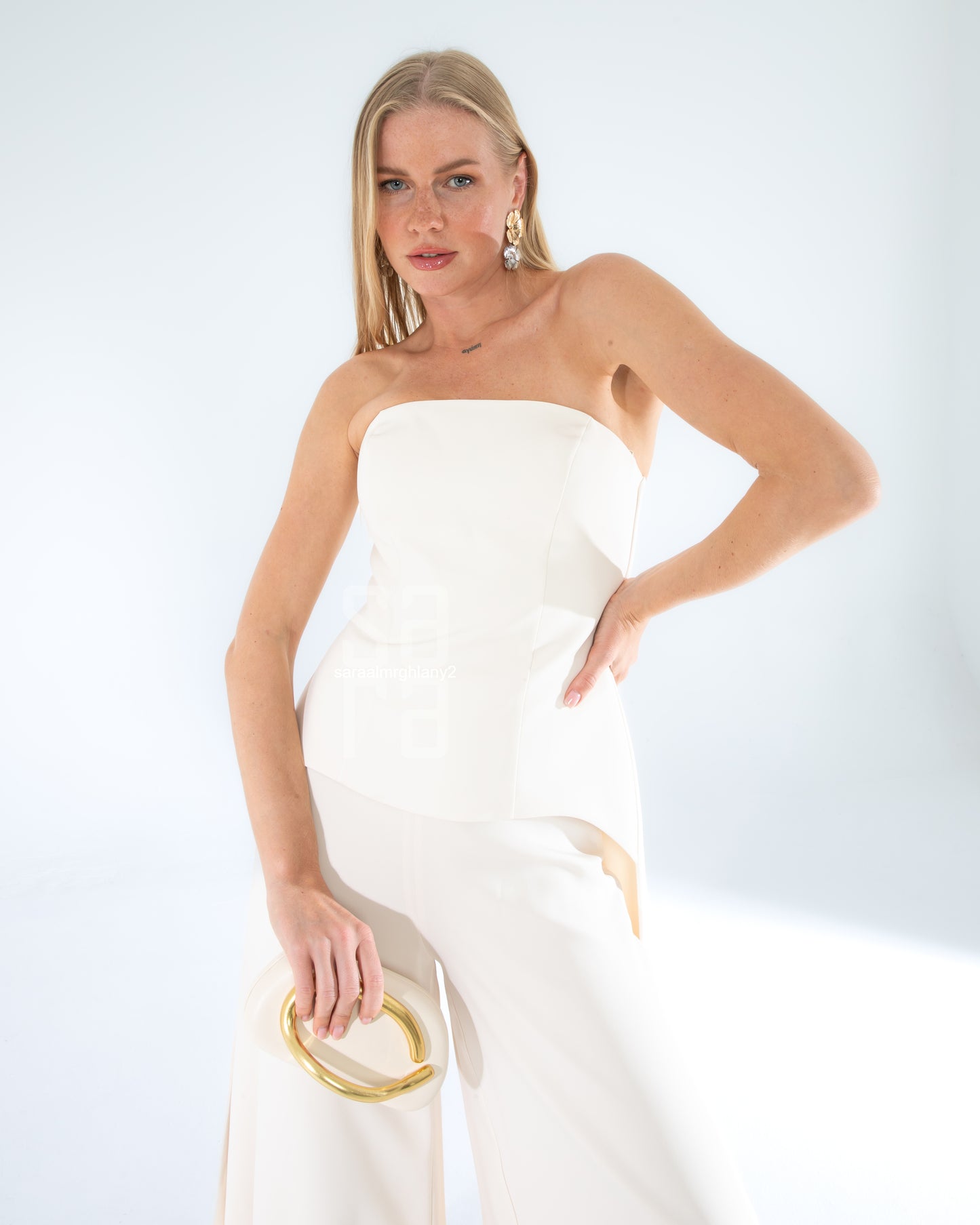 Straplez Kuyruk Detaylı Abiye Takım 2224