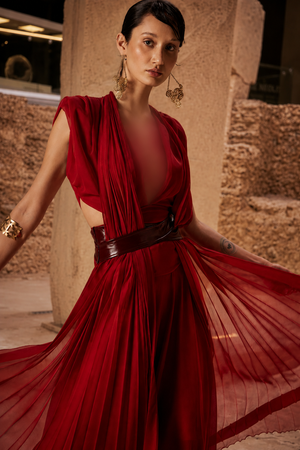 Panthea Maxi Elbise