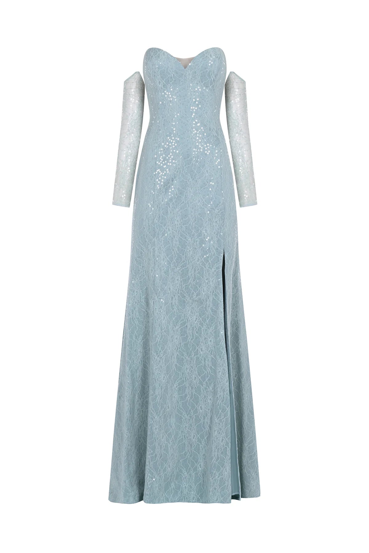 فستان دانتيل تيفاني مقاس 42 و 36