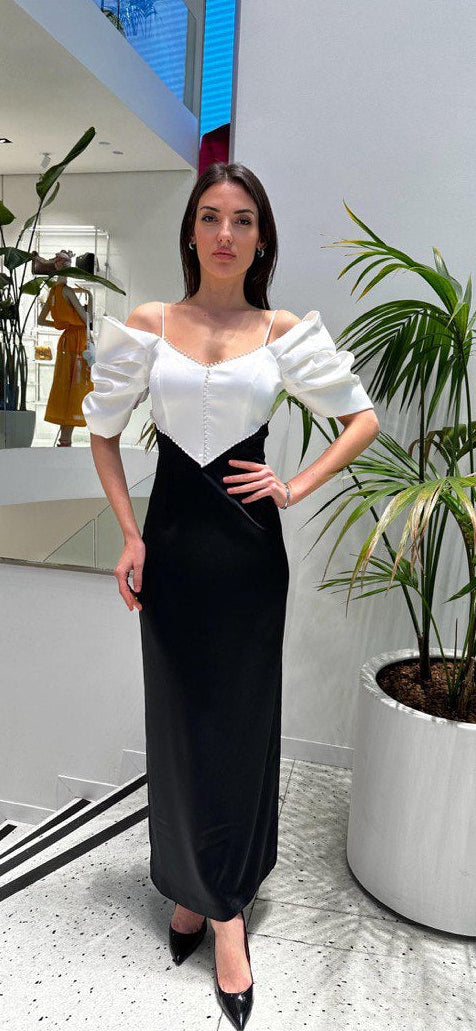 فستان بخامة فخمة مقاس 36