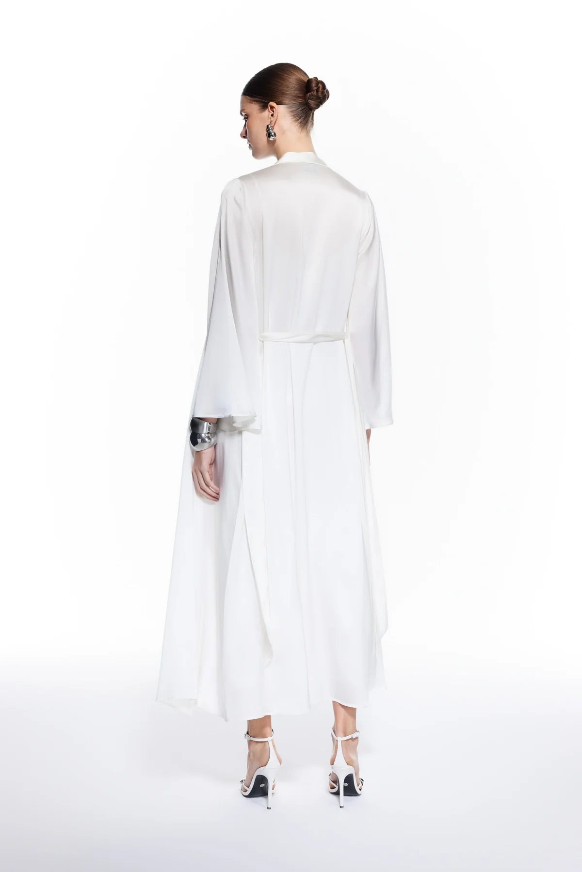 silk dressing gown