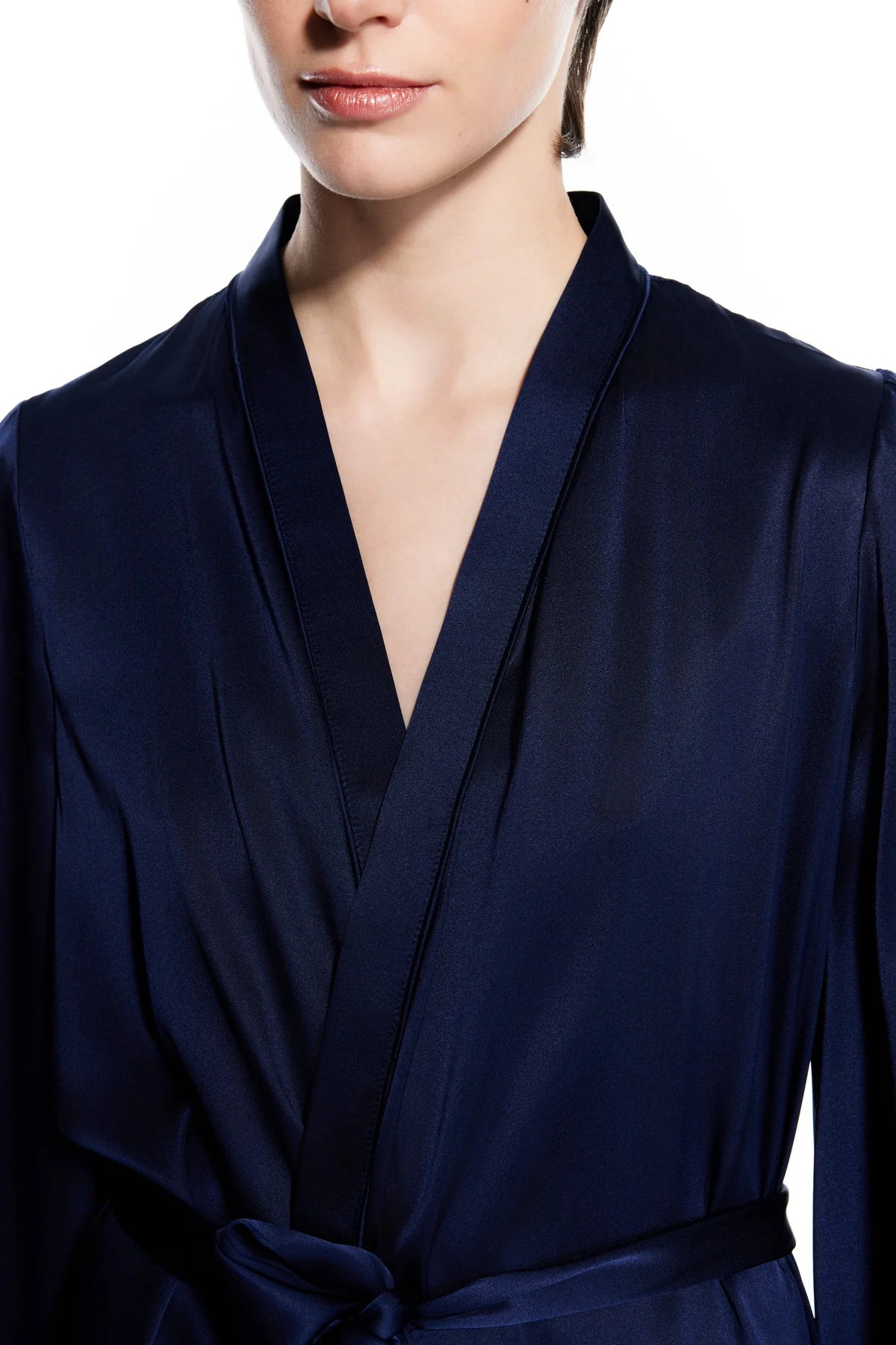 silk dressing gown